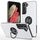Per Samsung Galaxy S22 5G PC + Custodia magnetica in TPU con supporto per anello invisibile (argento) Per Samsung Galaxy S22 5G PC + Custodia magnetica in TPU con supporto per anello invisibile (argento)