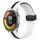 Per Xiaomi MI Watch Color 2 Cinturino in silicone pieghevole con chiusura magnetica da 22 mm (bianco + nero) Per Xiaomi MI Watch Color 2 Cinturino in silicone pieghevole con chiusura magnetica da 22 mm (bianco + nero)