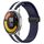 Per Xiaomi MI Watch Color 2 Cinturino in silicone pieghevole da 22 mm con chiusura magnetica (blu notte + bianco)