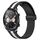 Cinturino per orologio in silicone con chiusura magnetica pieghevole For Honor Watch Dream da 22 mm (nero + bianco)