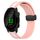 Per Garmin Forerunner 158 Cinturino in silicone pieghevole da 20 mm con chiusura magnetica (rosa + bianco) Per Garmin Forerunner 158 Cinturino in silicone pieghevole da 20 mm con chiusura magnetica (rosa + bianco)