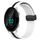 Per Garmin Forerunner 55 Cinturino in silicone pieghevole da 20 mm con chiusura magnetica (bianco + nero) Per Garmin Forerunner 55 Cinturino in silicone pieghevole da 20 mm con chiusura magnetica (bianco + nero)