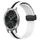 Per Garminmove Luxe cinturino in silicone pieghevole da 20 mm con chiusura magnetica (bianco + nero) Per Garminmove Luxe cinturino in silicone pieghevole da 20 mm con chiusura magnetica (bianco + nero)