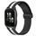 Per Garmin Forerunner Sq2 20mm cinturino in silicone pieghevole con chiusura magnetica (nero + bianco) Per Garmin Forerunner Sq2 20mm cinturino in silicone pieghevole con chiusura magnetica (nero + bianco)