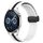 Per Huawei Watch GT3 42mm 20mm Cinturino in silicone pieghevole con chiusura magnetica (bianco + nero) Per Huawei Watch GT3 42mm 20mm Cinturino in silicone pieghevole con chiusura magnetica (bianco + nero)