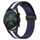 Per Huawei Watch GT2 42mm 20mm Cinturino pieghevole in silicone con chiusura magnetica (blu notte + bianco) Per Huawei Watch GT2 42mm 20mm Cinturino pieghevole in silicone con chiusura magnetica (blu notte + bianco)