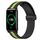 Cinturino per orologio in silicone con chiusura magnetica pieghevole da 20 mm For Honor Watch ES (nero + verde lime) Cinturino per orologio in silicone con chiusura magnetica pieghevole da 20 mm For Honor Watch ES (nero + verde lime)