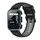 Per Garmin Approach S20 Cinturino in silicone bicolore (nero + grigio)
