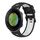 Per Garmin Approach S5 Cinturino in silicone bicolore (nero + bianco)