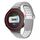 Per Garmin Forerunner 220 cinturino in silicone traspirante perforato bicolore (grigio + bianco) Per Garmin Forerunner 220 cinturino in silicone traspirante perforato bicolore (grigio + bianco)