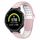 Per Garmin Forerunner 235 cinturino in silicone traspirante perforato bicolore (rosa + bianco) Per Garmin Forerunner 235 cinturino in silicone traspirante perforato bicolore (rosa + bianco)