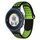 Per Garmin Forerunner 620 cinturino in silicone traspirante perforato bicolore (nero + verde) Per Garmin Forerunner 620 cinturino in silicone traspirante perforato bicolore (nero + verde)