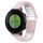 Per Garmin Approach S5 Cinturino in silicone traspirante perforato bicolore (rosa + bianco) Per Garmin Approach S5 Cinturino in silicone traspirante perforato bicolore (rosa + bianco)