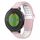 Per Garmin Approach S6 Cinturino in silicone traspirante perforato bicolore (rosa + bianco) Per Garmin Approach S6 Cinturino in silicone traspirante perforato bicolore (rosa + bianco)