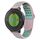 Per Garmin Approach S6 Cinturino in silicone traspirante perforato bicolore (rosa + verde acqua) Per Garmin Approach S6 Cinturino in silicone traspirante perforato bicolore (rosa + verde acqua)