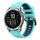 Per Garmin Fenix 7 22mm Cinturino sportivo in silicone bicolore (verde menta + blu) Per Garmin Fenix 7 22mm Cinturino sportivo in silicone bicolore (verde menta + blu)