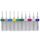 10 in 1 punte da trapano in acciaio al tungsteno PCB che intagliano punte da trapano in miniatura, dimensioni: 0,1-1 mm 10 in 1 punte da trapano in acciaio al tungsteno PCB che intagliano punte da trapano in miniatura, dimensioni: 0,1-1 mm
