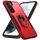 Per Samsung Galaxy S23 + 5G Pioneer Armor PC + Custodia per telefono in TPU (rosso + nero) Per Samsung Galaxy S23 + 5G Pioneer Armor PC + Custodia per telefono in TPU (rosso + nero)