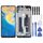 Schermo LCD OEM per ZTE Blade A71 A7030 2021 digitalizzatore assemblaggio completo con cornice (nero)