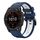 Per Garmin Fenix 7 Solar 22mm Cinturino sportivo in silicone bicolore (blu notte + bianco) Per Garmin Fenix 7 Solar 22mm Cinturino sportivo in silicone bicolore (blu notte + bianco)