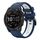 Per Garmin Fenix 7 Sapphire Solar 22mm Cinturino sportivo in silicone bicolore (blu notte + bianco) Per Garmin Fenix 7 Sapphire Solar 22mm Cinturino sportivo in silicone bicolore (blu notte + bianco)