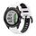 Per Garmin Approach S62 22mm Cinturino sportivo in silicone bicolore (bianco + nero) Per Garmin Approach S62 22mm Cinturino sportivo in silicone bicolore (bianco + nero)