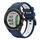 Per Garmin Approach S62 22mm Cinturino sportivo in silicone bicolore (blu notte + bianco) Per Garmin Approach S62 22mm Cinturino sportivo in silicone bicolore (blu notte + bianco)