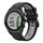 Per Garmin Approach S62 Cinturino sportivo in silicone bicolore da 22 mm (nero + grigio) Per Garmin Approach S62 Cinturino sportivo in silicone bicolore da 22 mm (nero + grigio)