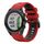 Per Garmin Approach S62 22mm Cinturino sportivo in silicone bicolore (rosso + nero) Per Garmin Approach S62 22mm Cinturino sportivo in silicone bicolore (rosso + nero)