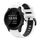 Per Garmin Forerunner 945 22mm Cinturino sportivo in silicone bicolore (bianco + nero) Per Garmin Forerunner 945 22mm Cinturino sportivo in silicone bicolore (bianco + nero)