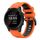 Per Garmin Forerunner 945 22mm Cinturino sportivo in silicone bicolore (arancione + nero) Per Garmin Forerunner 945 22mm Cinturino sportivo in silicone bicolore (arancione + nero)