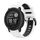 Per Garmin Instinct 2 Cinturino sportivo in silicone bicolore da 22 mm (bianco + nero) Per Garmin Instinct 2 Cinturino sportivo in silicone bicolore da 22 mm (bianco + nero)