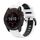 Per Garmin Fenix 7X 26mm Cinturino sportivo in silicone bicolore (bianco + nero) Per Garmin Fenix 7X 26mm Cinturino sportivo in silicone bicolore (bianco + nero)
