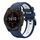 Per Garmin Fenix 7X 26mm Cinturino sportivo in silicone bicolore (blu notte + bianco) Per Garmin Fenix 7X 26mm Cinturino sportivo in silicone bicolore (blu notte + bianco)