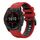 Per Garmin Fenix 7X 26mm Cinturino sportivo in silicone bicolore (rosso + nero) Per Garmin Fenix 7X 26mm Cinturino sportivo in silicone bicolore (rosso + nero)