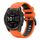 Per Garmin Fenix 7X Solar 26mm Cinturino sportivo in silicone bicolore (arancione + nero) Per Garmin Fenix 7X Solar 26mm Cinturino sportivo in silicone bicolore (arancione + nero)