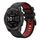 Per Garmin Fenix 7X Solar 26mm Cinturino sportivo in silicone bicolore (nero + rosso) Per Garmin Fenix 7X Solar 26mm Cinturino sportivo in silicone bicolore (nero + rosso)