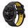 Per Garmin Fenix 7X Solar 26mm Cinturino sportivo in silicone bicolore (nero + giallo) Per Garmin Fenix 7X Solar 26mm Cinturino sportivo in silicone bicolore (nero + giallo)