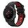 Per Garmin Fenix 5X Plus 26mm Cinturino sportivo in silicone bicolore (nero + rosso) Per Garmin Fenix 5X Plus 26mm Cinturino sportivo in silicone bicolore (nero + rosso)