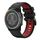 Per Garmin Fenix 3 HR 26mm Cinturino sportivo in silicone bicolore (nero + rosso) Per Garmin Fenix 3 HR 26mm Cinturino sportivo in silicone bicolore (nero + rosso)