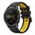 Per Garmin Enduro 2 26mm Cinturino sportivo in silicone bicolore (nero + giallo) Per Garmin Enduro 2 26mm Cinturino sportivo in silicone bicolore (nero + giallo)