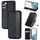 Per Samsung Galaxy S23 + 5G Cubic Grid Pressed Custodia per telefono magnetica in pelle (nero) Per Samsung Galaxy S23 + 5G Cubic Grid Pressed Custodia per telefono magnetica in pelle (nero)