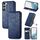 Per Samsung Galaxy S23 + 5G Cubic Grid Pressed Custodia per telefono magnetica in pelle (blu) Per Samsung Galaxy S23 + 5G Cubic Grid Pressed Custodia per telefono magnetica in pelle (blu)