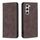 Custodia per telefono in pelle antifurto con blocco RFID magnetico per Samsung Galaxy S23 5G (marrone) Custodia per telefono in pelle antifurto con blocco RFID magnetico per Samsung Galaxy S23 5G (marrone)