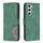Custodia per telefono in pelle con struttura a rombo con fibbia magnetica per Samsung Galaxy S23 5G (verde) Custodia per telefono in pelle con struttura a rombo con fibbia magnetica per Samsung Galaxy S23 5G (verde)