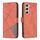 Custodia per telefono in pelle con struttura a rombo con fibbia magnetica per Samsung Galaxy S23 5G (marrone) Custodia per telefono in pelle con struttura a rombo con fibbia magnetica per Samsung Galaxy S23 5G (marrone)