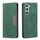 Per Samsung Galaxy S23 5G BF10 Custodia per telefono in pelle magnetica a blocchi di colore (verde) Per Samsung Galaxy S23 5G BF10 Custodia per telefono in pelle magnetica a blocchi di colore (verde)