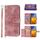 Per Samsung Galaxy S23+ Custodia per telefono in pelle con fiori goffrati effetto pelle (rosa) Per Samsung Galaxy S23+ Custodia per telefono in pelle con fiori goffrati effetto pelle (rosa)