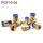 PCF10-04 LAIZE Connettore rapido pneumatico dritto con filettatura femmina da 10 pezzi