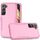 Per Samsung Galaxy S23 5G TPU + PC Custodia antiurto per telefono (rosa)